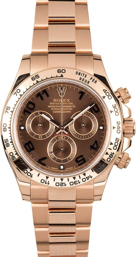 rolex daytona rose gold chocolate dial for sale|rolex rose gold daytona chronograph.